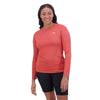 Thrillium Long Sleeve Club Jersey Women's - Mineral Red - Mineral Red - Women's Long Sleeve Bike Jersey | Dakine